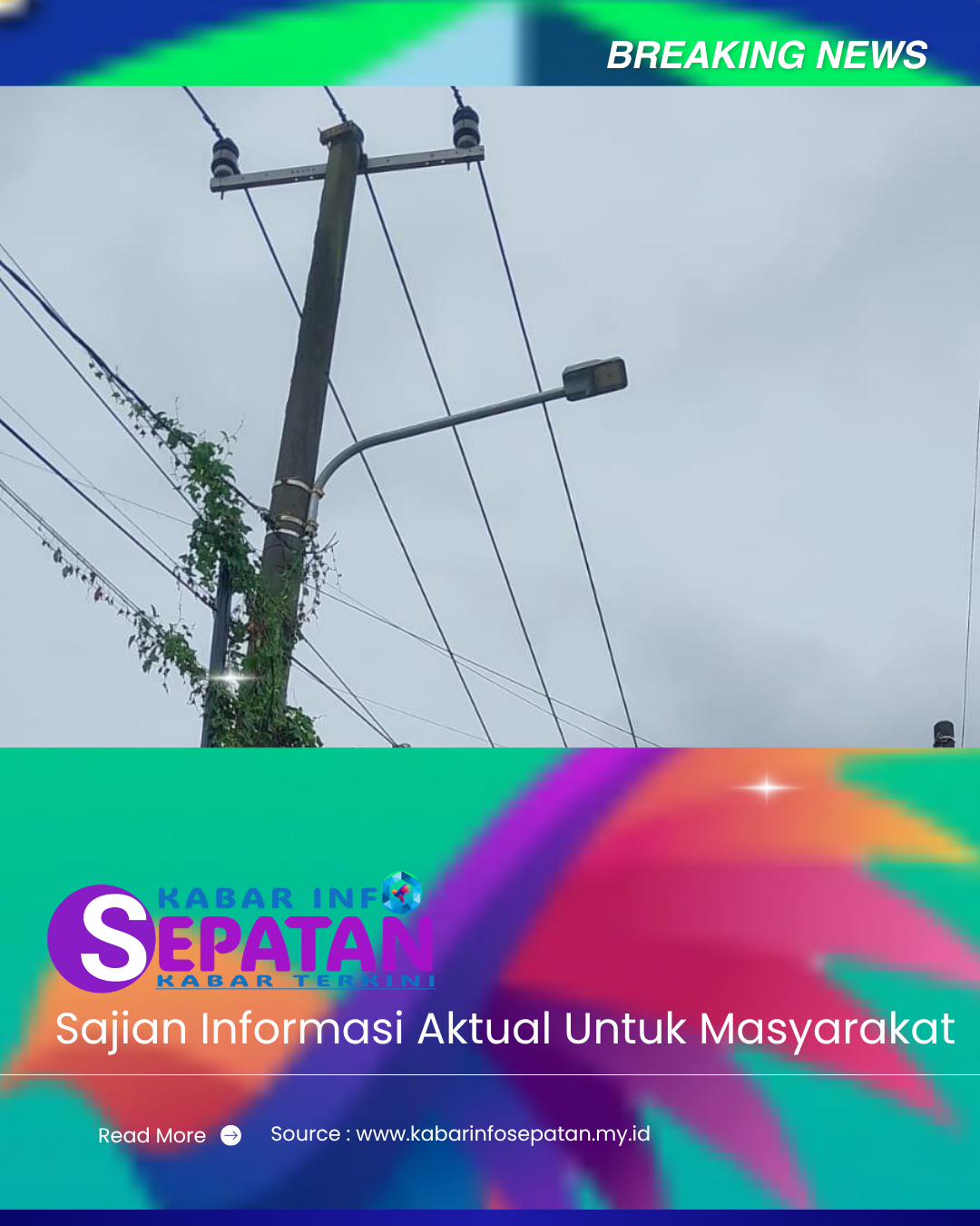 Warga Sepatan Tangerang Keluhkan PJU Mati, Kadishub Minta Sharelok Apakah Akan di Perbaiki ?