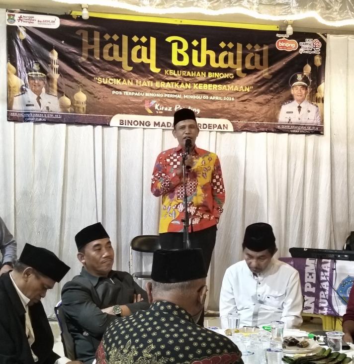Forum Jurnalis Binong Soroti Halal Bihalal Kelurahan, Warga Binong Permai Tuntut Solusi Banjir